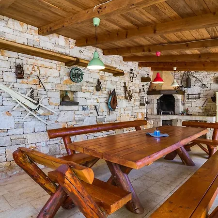 Especially Charm Stone House With A Pool *
